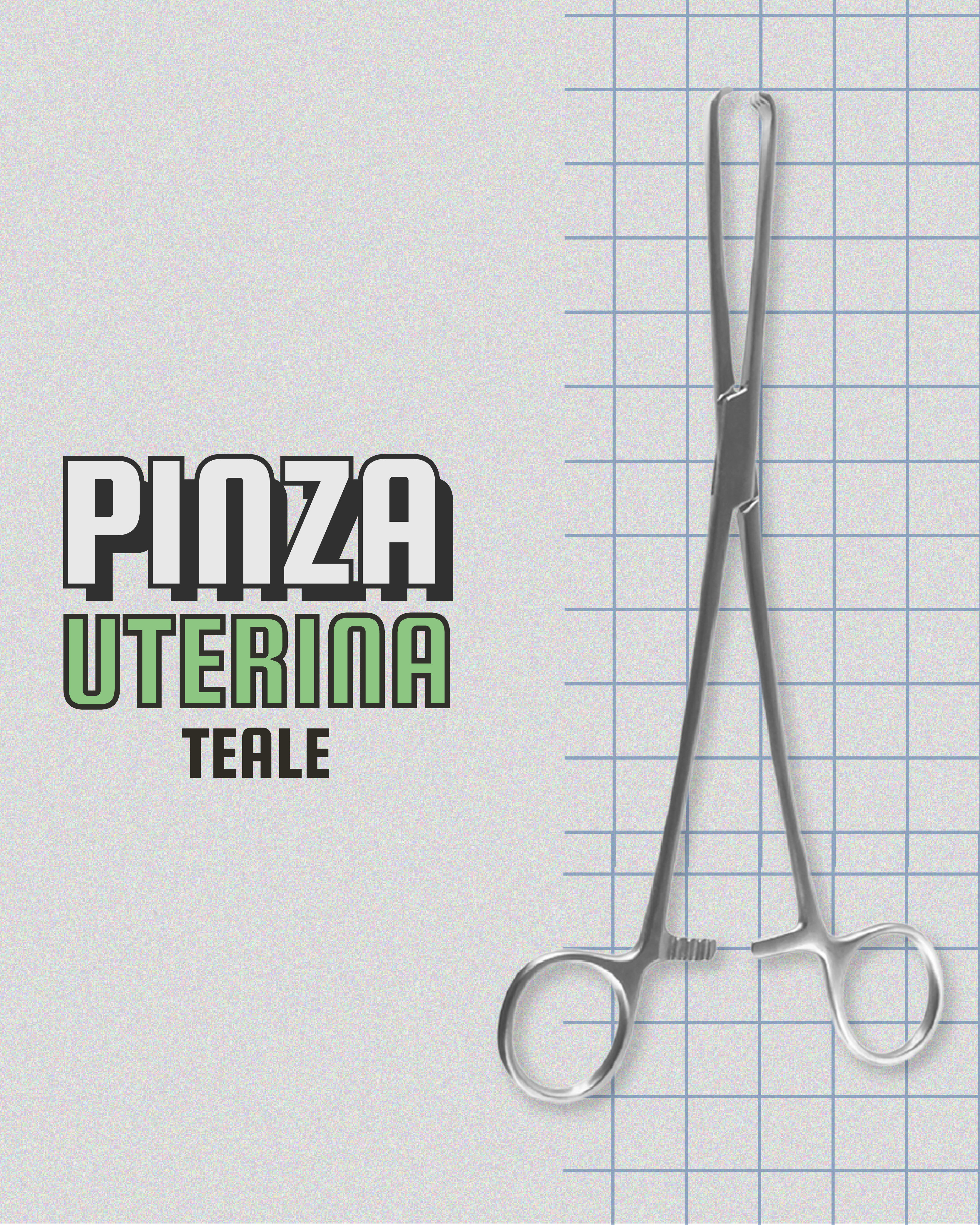Pinza Uterina Teale | Despachos Médicos